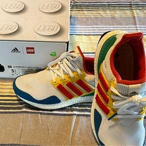 Adidas x LEGO collab sneakers with box